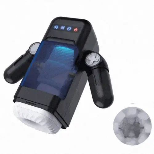 Game Telescopic Vibrating Heating Masturbator - Image 11