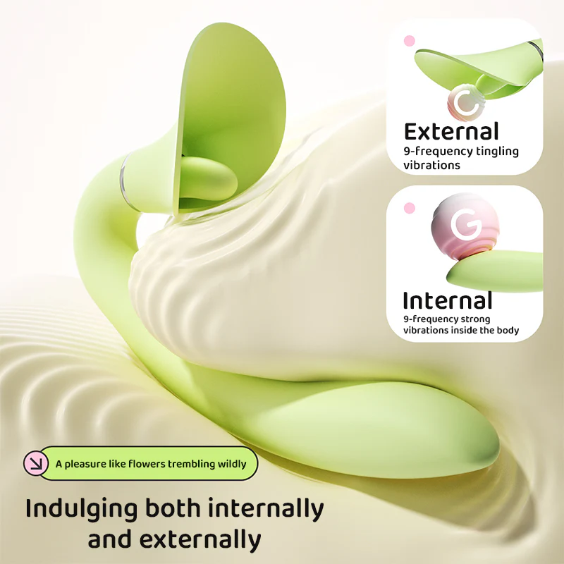Honey Bee Buzzing Garden Clitoral Sucker & G-Spot Vibrator Duo Set - Image 4