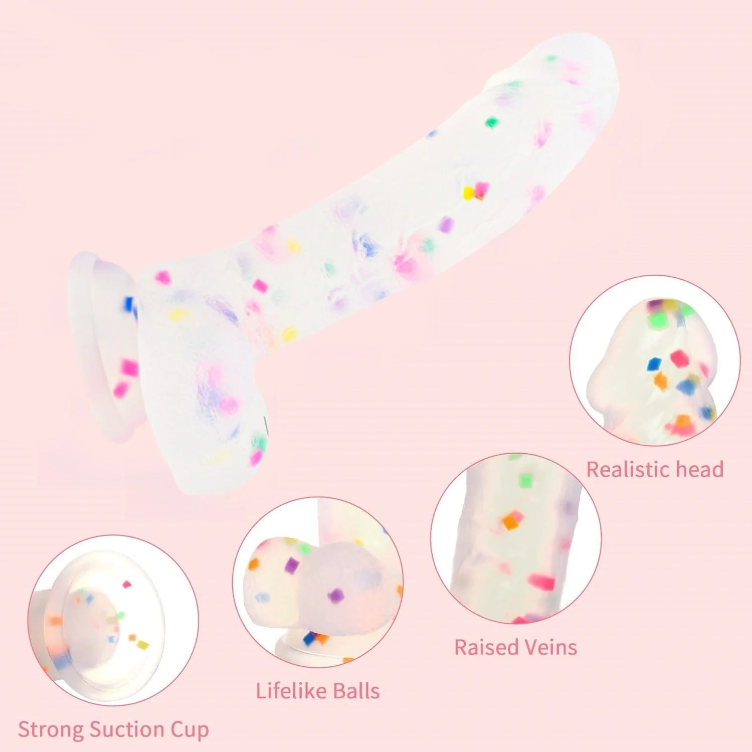 [Hot Pick] Save $8 - Yoga Wheel Sex Machine & 7.16in Jelly Dildo - Image 4