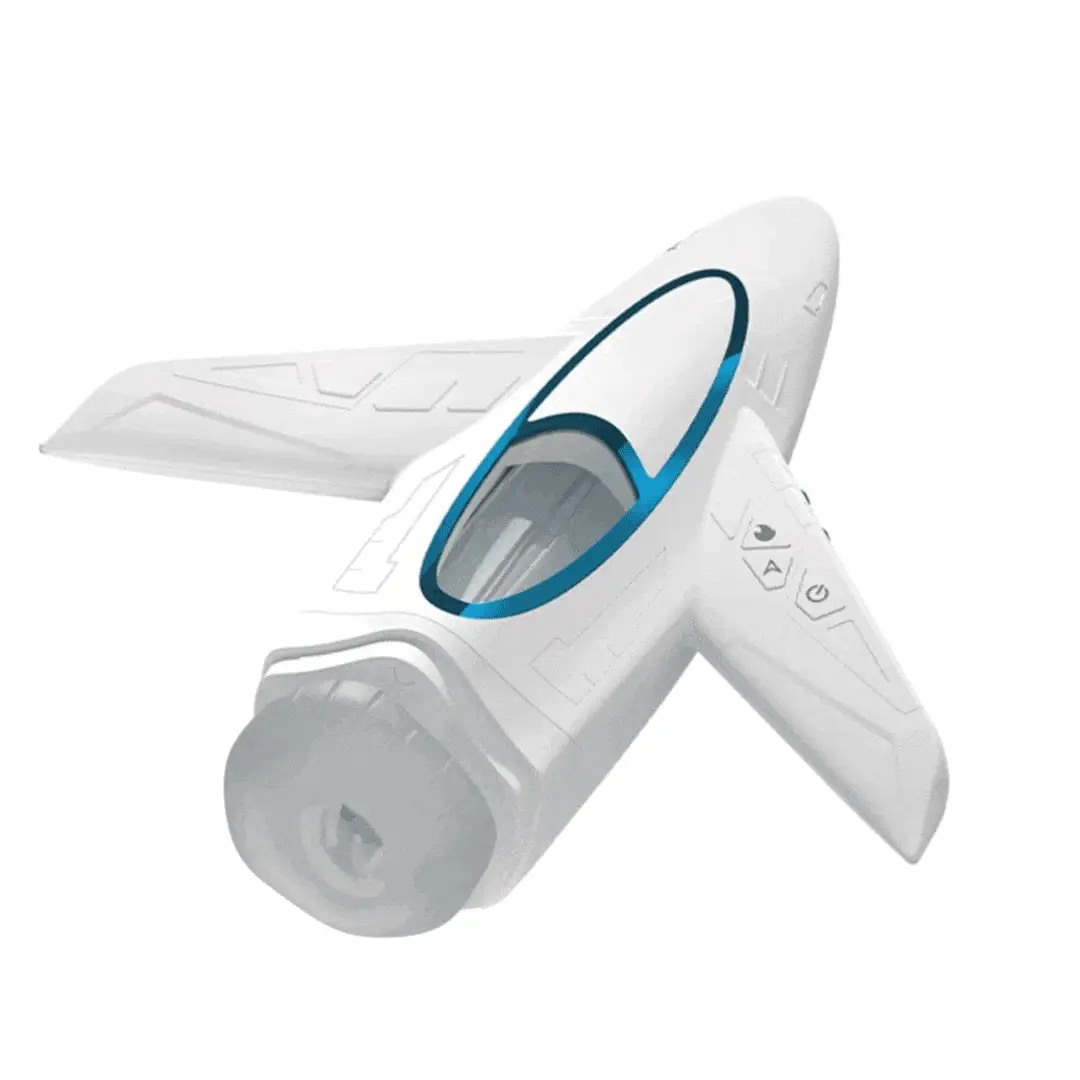Jet Fighter Retractable Vibrating Heated Male Masturbator