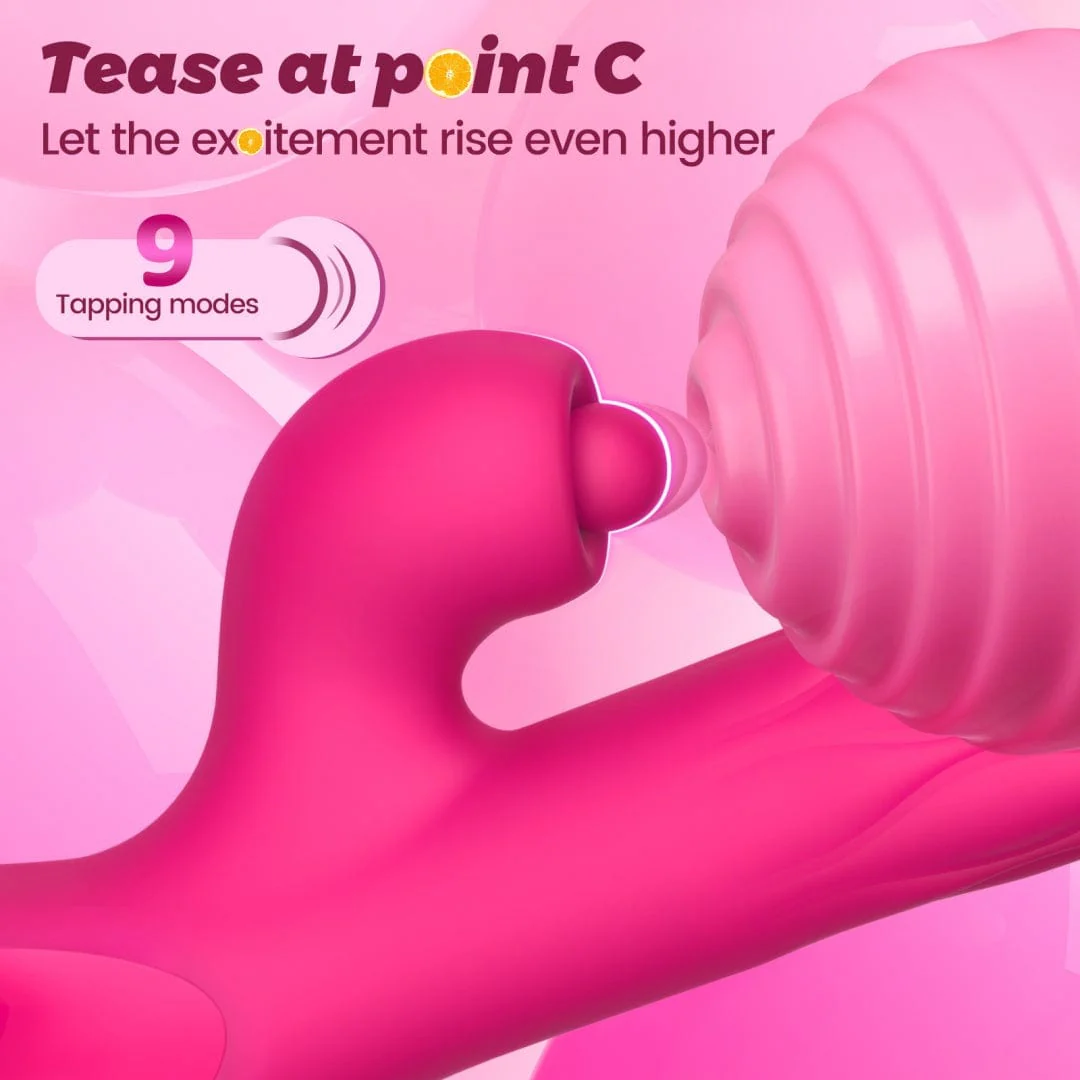 Jinny 4 In 1 Clitoris Tapping G-spot Expansion Vibrator App Control - Image 7
