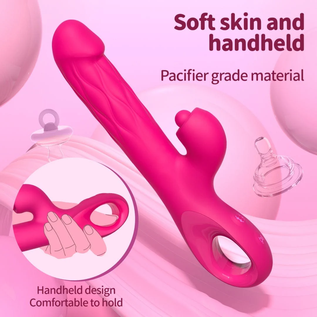 Jinny 4 In 1 Clitoris Tapping G-spot Expansion Vibrator App Control - Image 8
