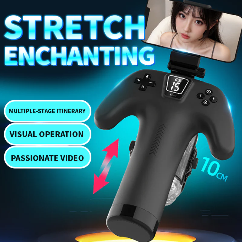 King Game Controller Male Stroker With Handle Control - Image 2
