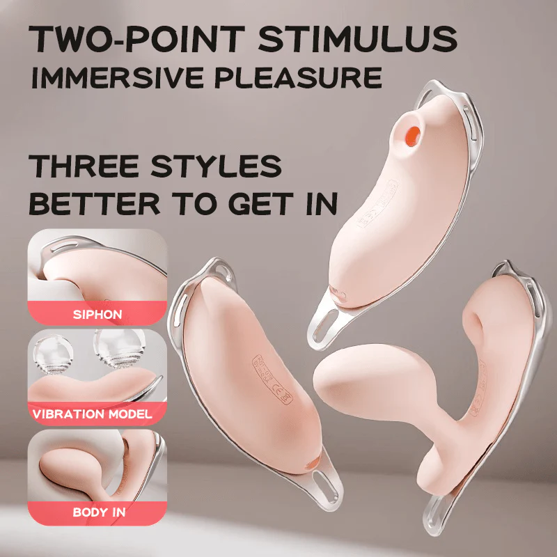Kistoy Wearable Vibrator Sucking Licking Clitoral Stimulator - Image 4