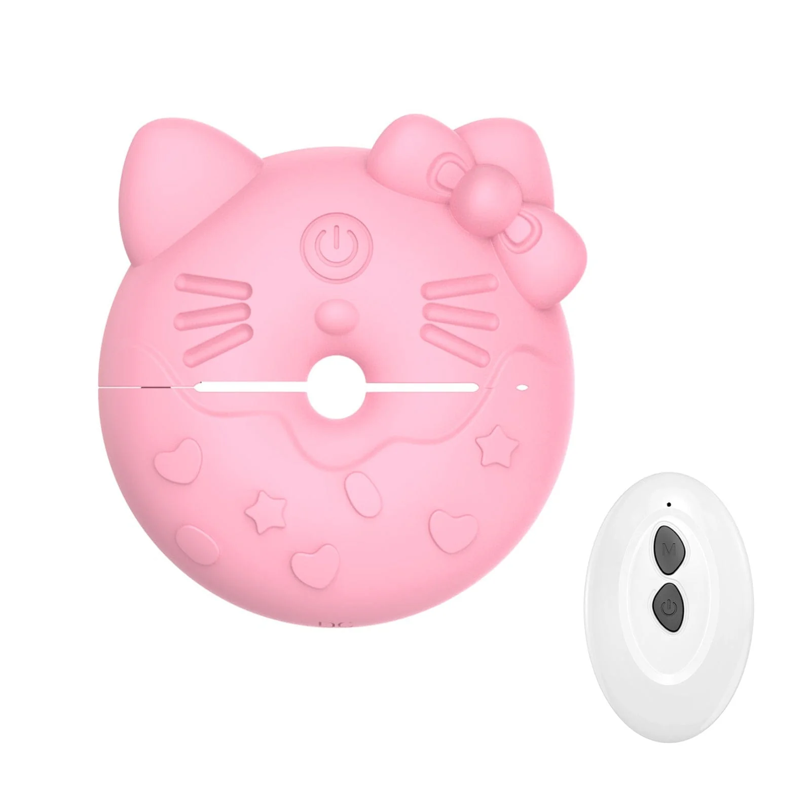 Kitty Cat Nipple Clamp Vibrators Breast Massager with Remote Control - Image 4
