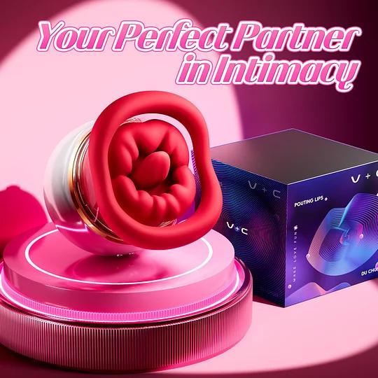 LCD Oral Sex Simulator Sucking & Licking Vibrator with Heating 3-in-1 - Image 2