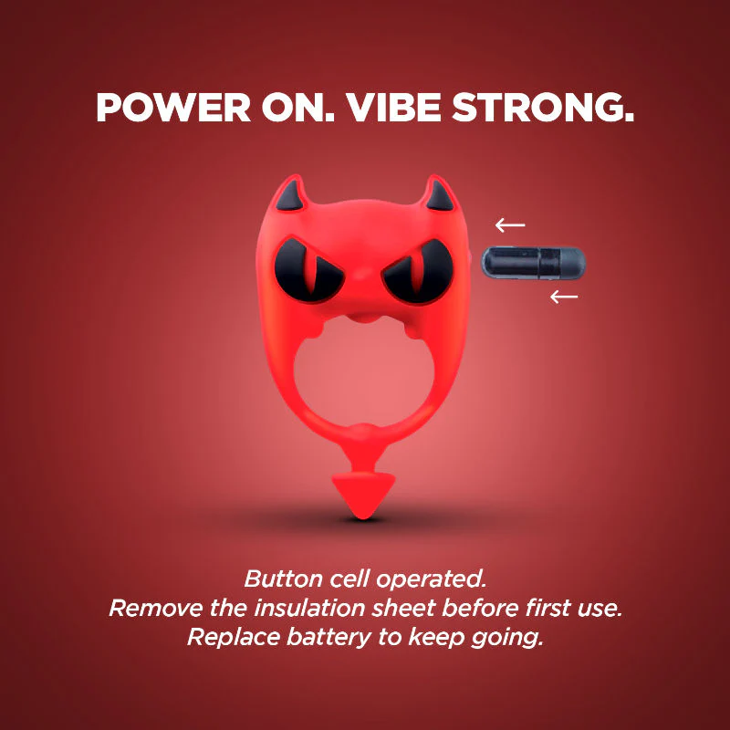 Little Devil Vibration Cock Ring - Image 5