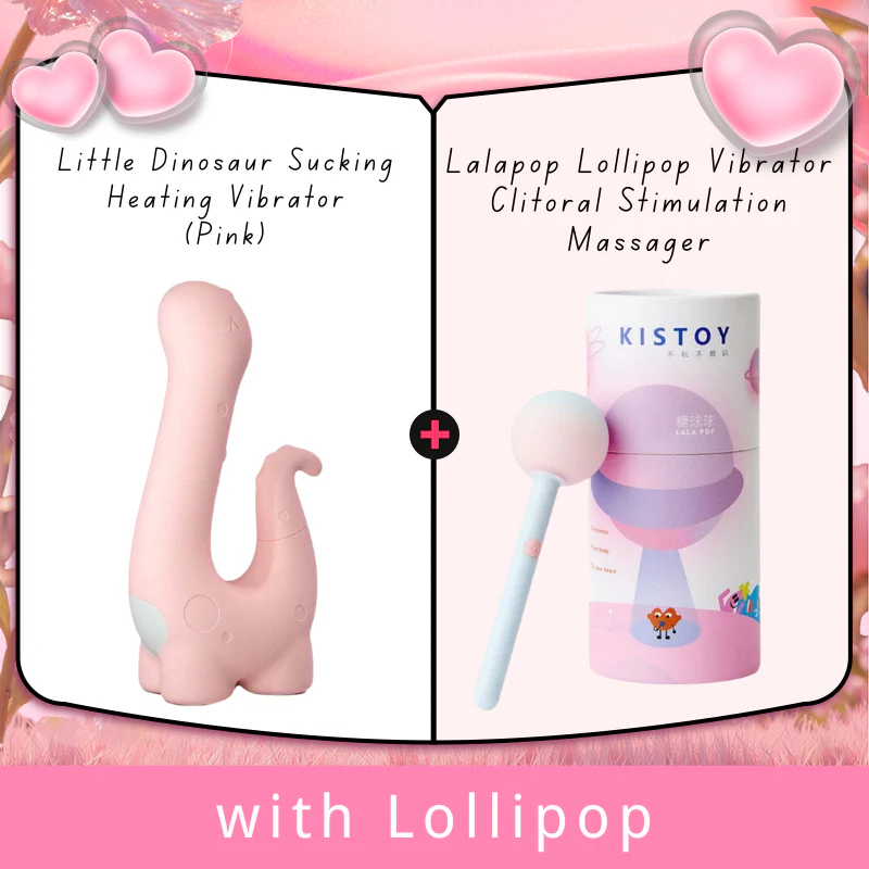 Little Dinosaur Sucking Heating Vibrator - Image 7
