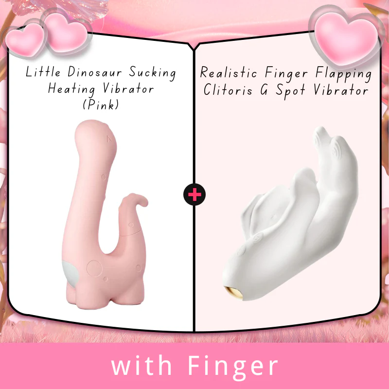 Little Dinosaur Sucking Heating Vibrator - Image 8
