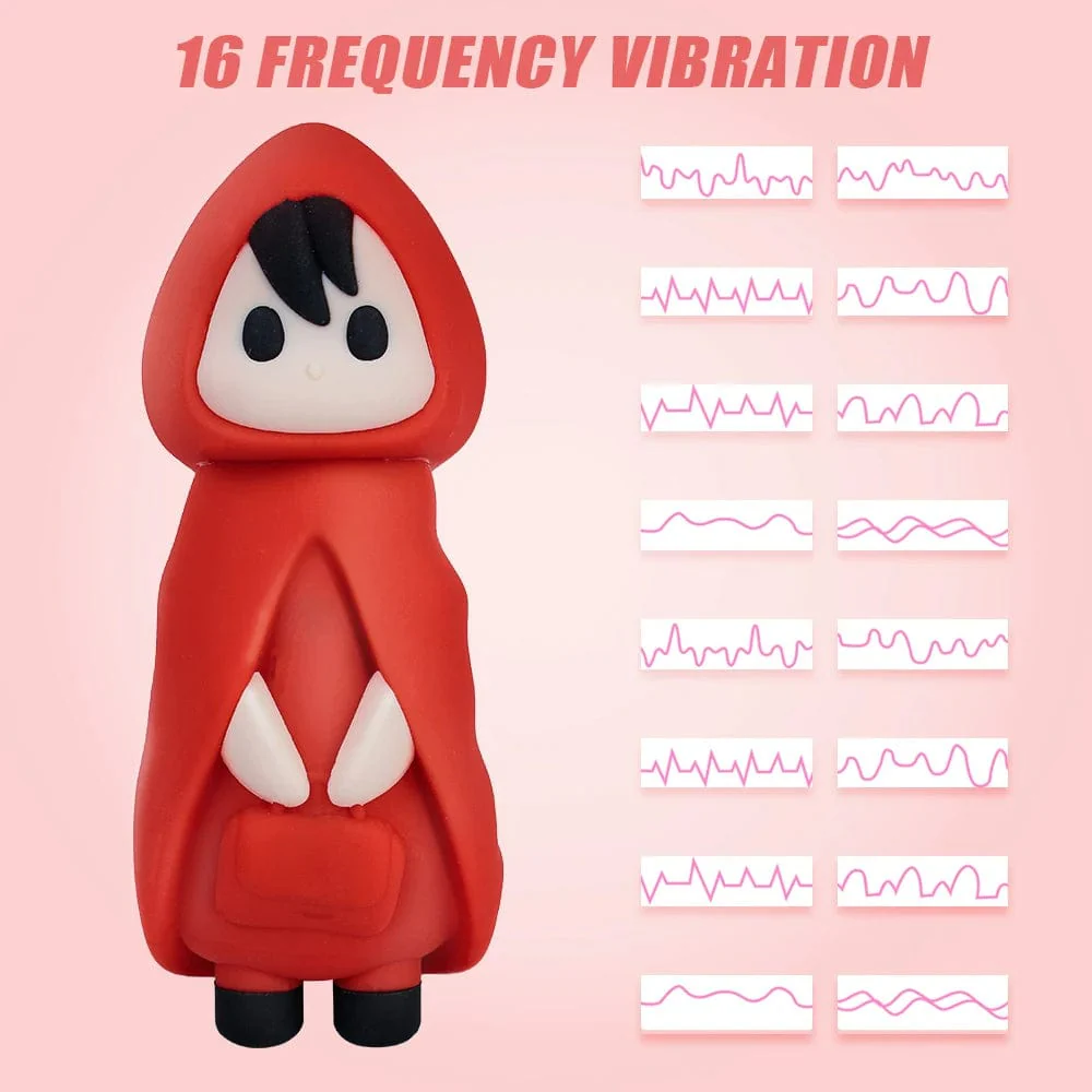 Little Red Riding Hood Christmas Orgasm Egg Vibrating Clitoris Nipples Stimulator - Image 2