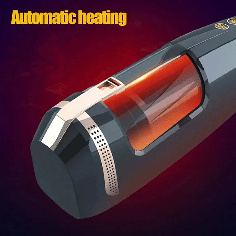 Hero 6-Frequency Thrusting Self-Heating Male Masturbator - Image 3