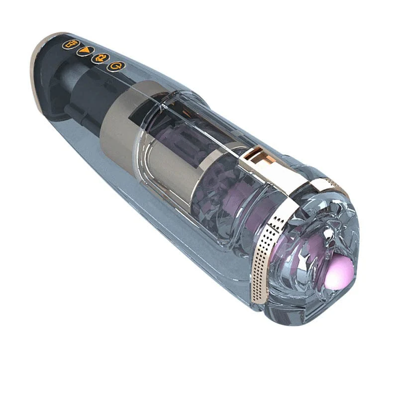 Hero 6-Frequency Thrusting Self-Heating Male Masturbator - Image 6