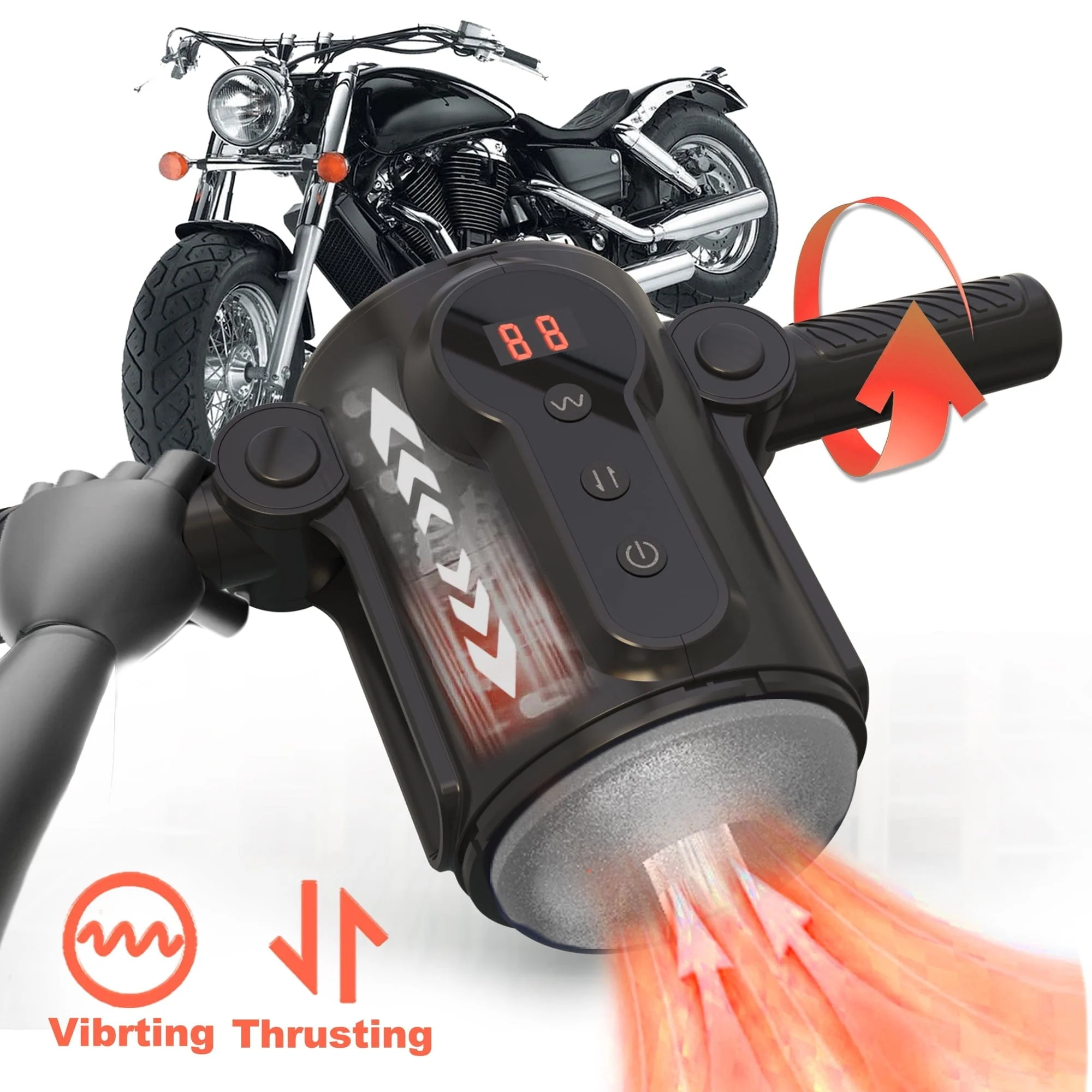 Telescopic Vibrating Male Masturbator for Man: Game Male Masturbator Pulse