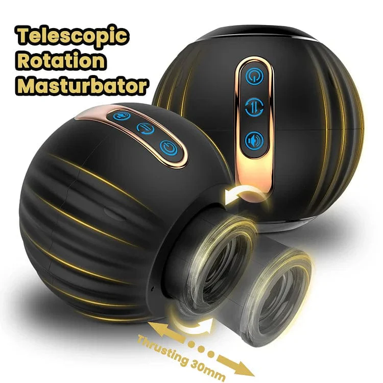 Automatic Rotating Thrusting Male Masturbator Blowjob Pocket Pusssy - Image 2
