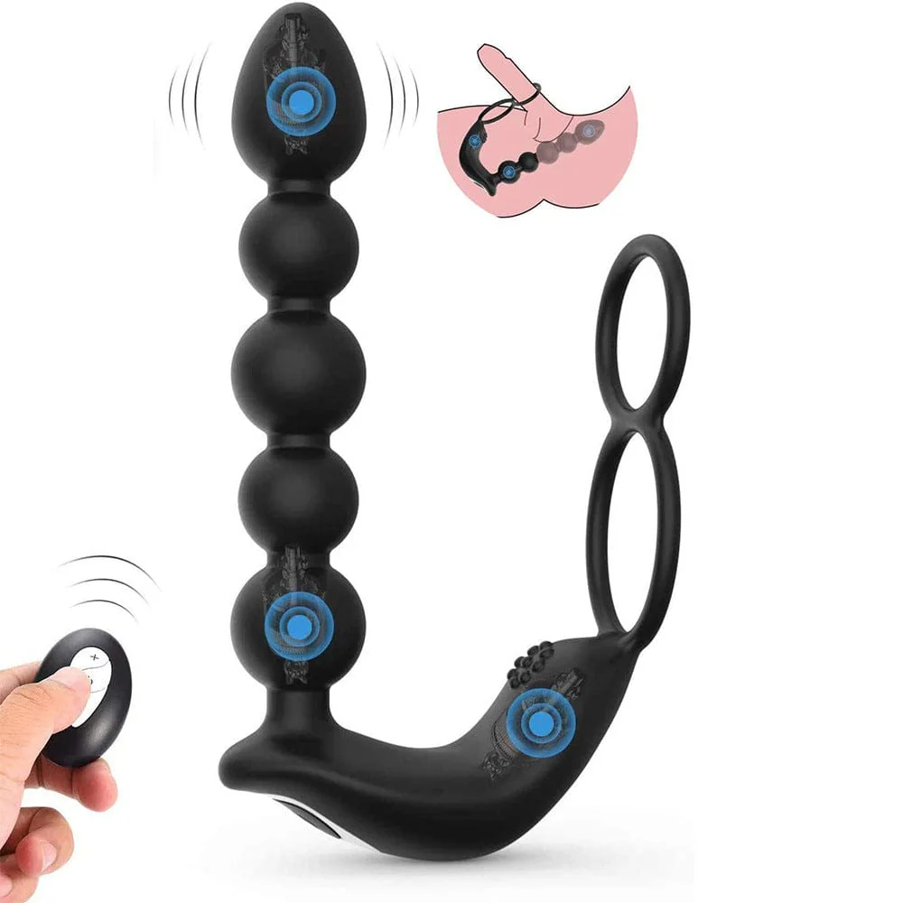 Butt Plug Anal Penis Ring Rechargeable Prostate Massager - Image 5