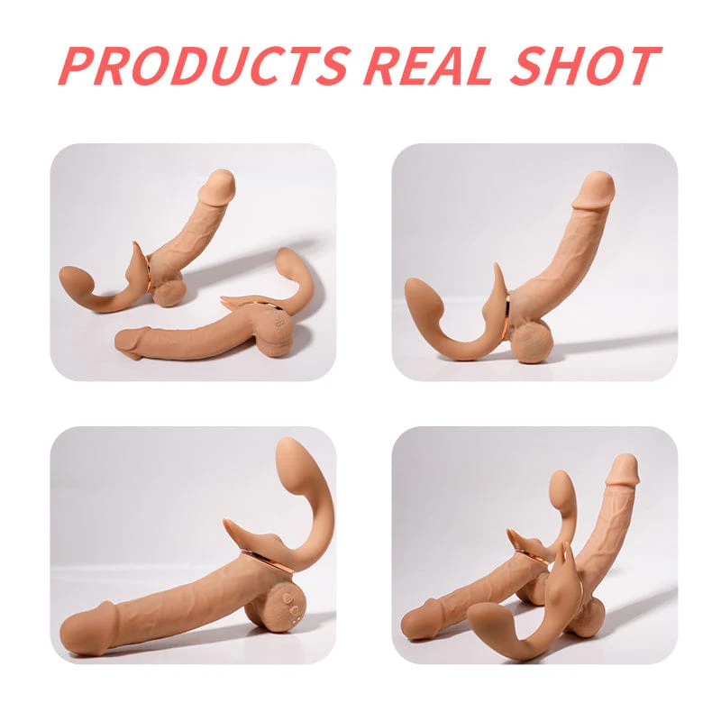 Double-Ended Dildos Female 10 Frequency Variable Sex Machine Clitoris Vibrator - Image 8