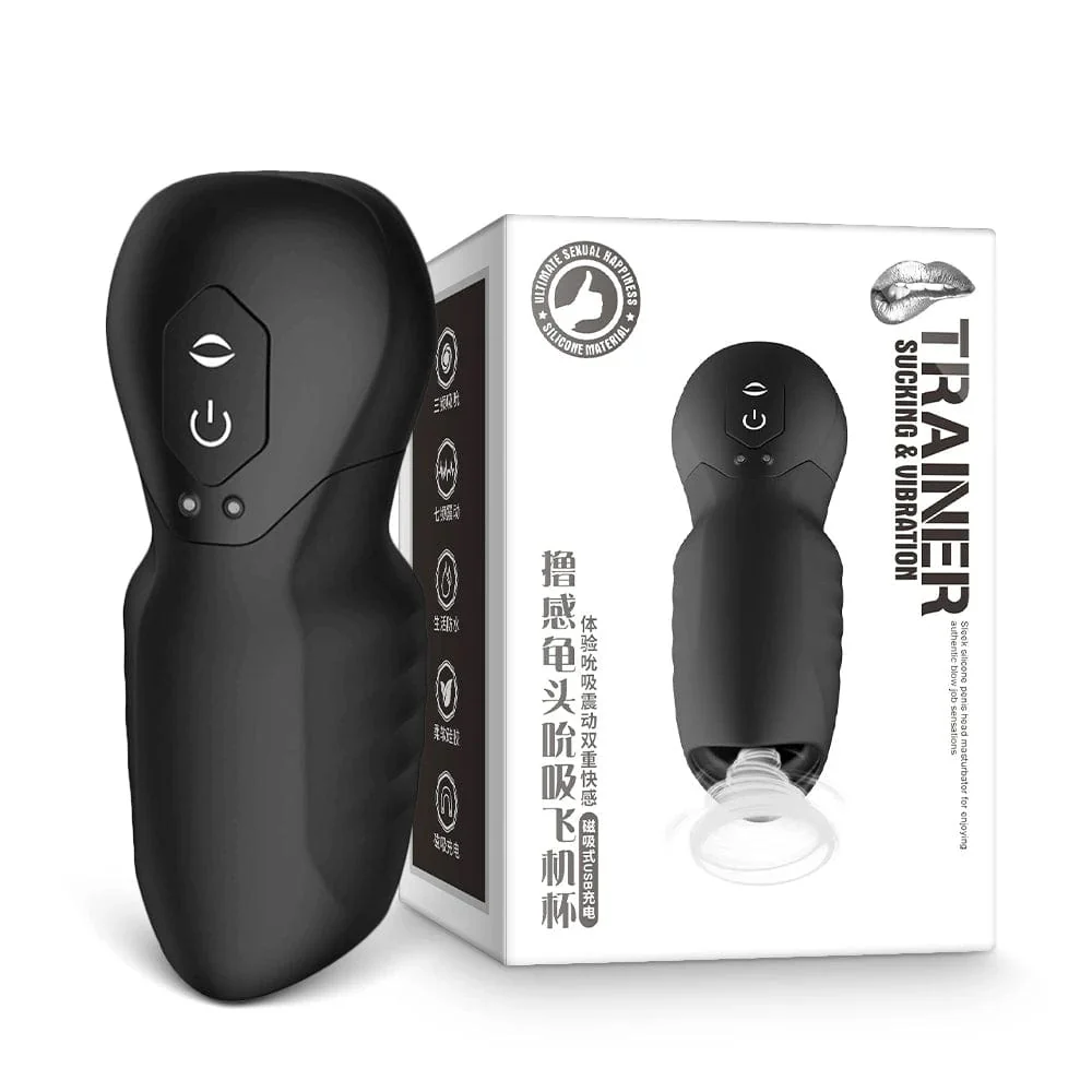 Dragon Suction Trainer Male Masturbator Oral Vaginal Penis Vibrator - Image 8