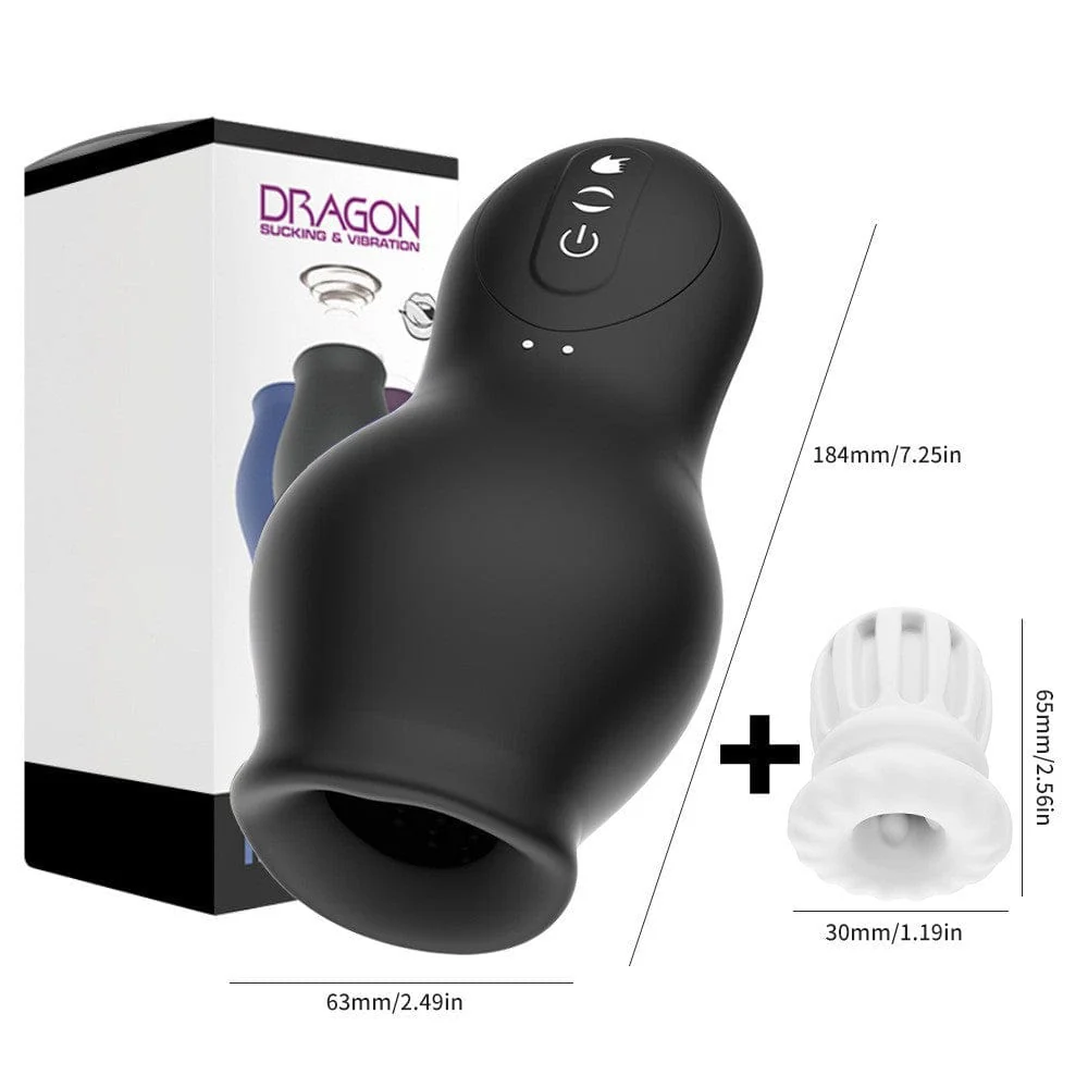 Dragon Suction Trainer Sucking Vibration Male Masturbator - Image 10