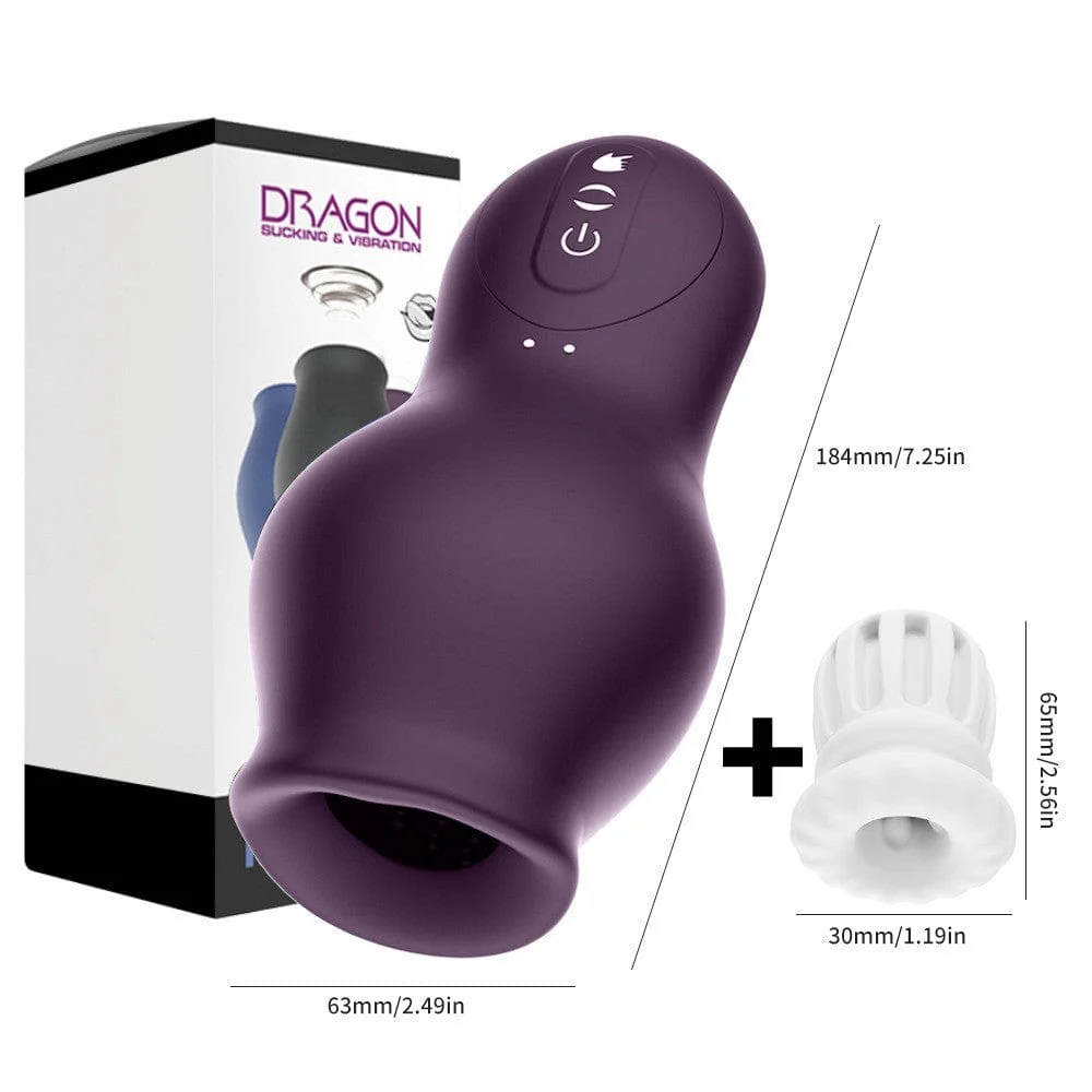 Dragon Suction Trainer Sucking Vibration Male Masturbator - Image 9