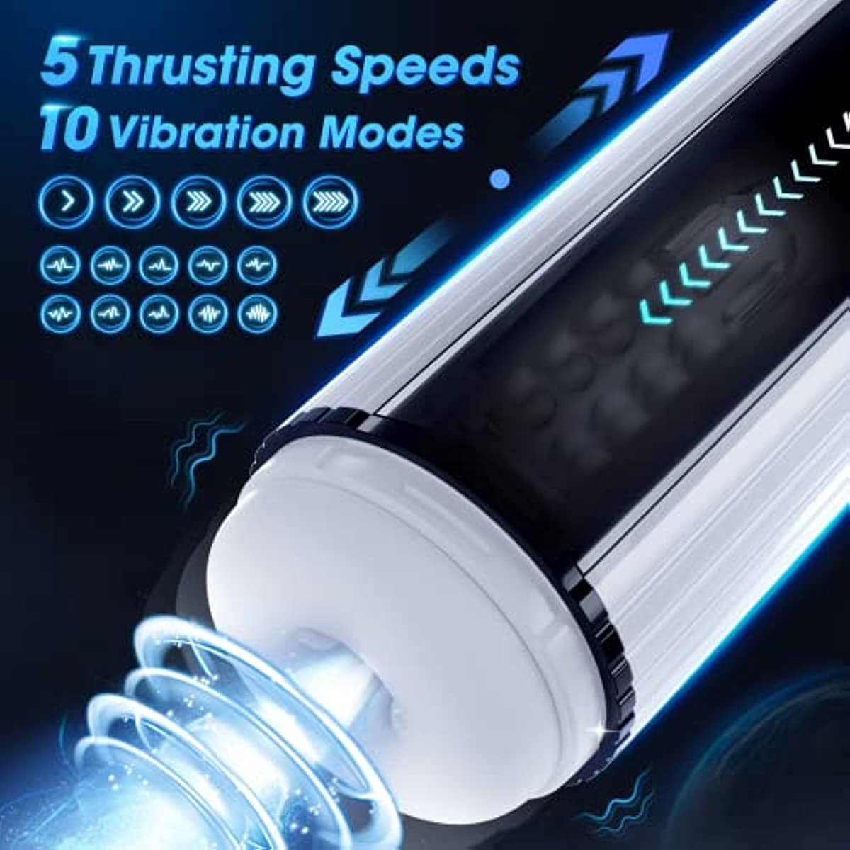 Fantasy Men Fully Automatic Telescopic Electric Masturator - Image 3