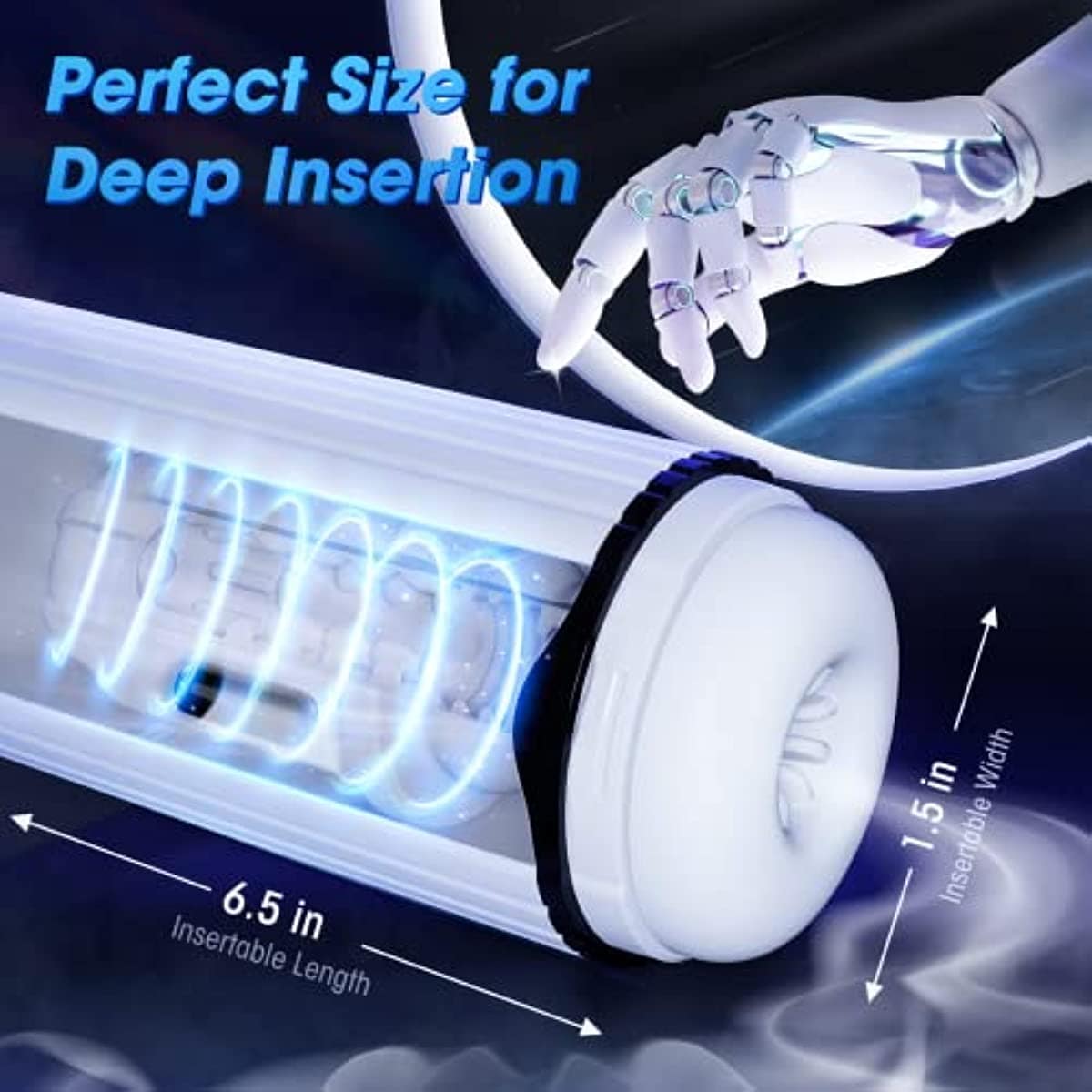 Fantasy Men Fully Automatic Telescopic Electric Masturator - Image 7