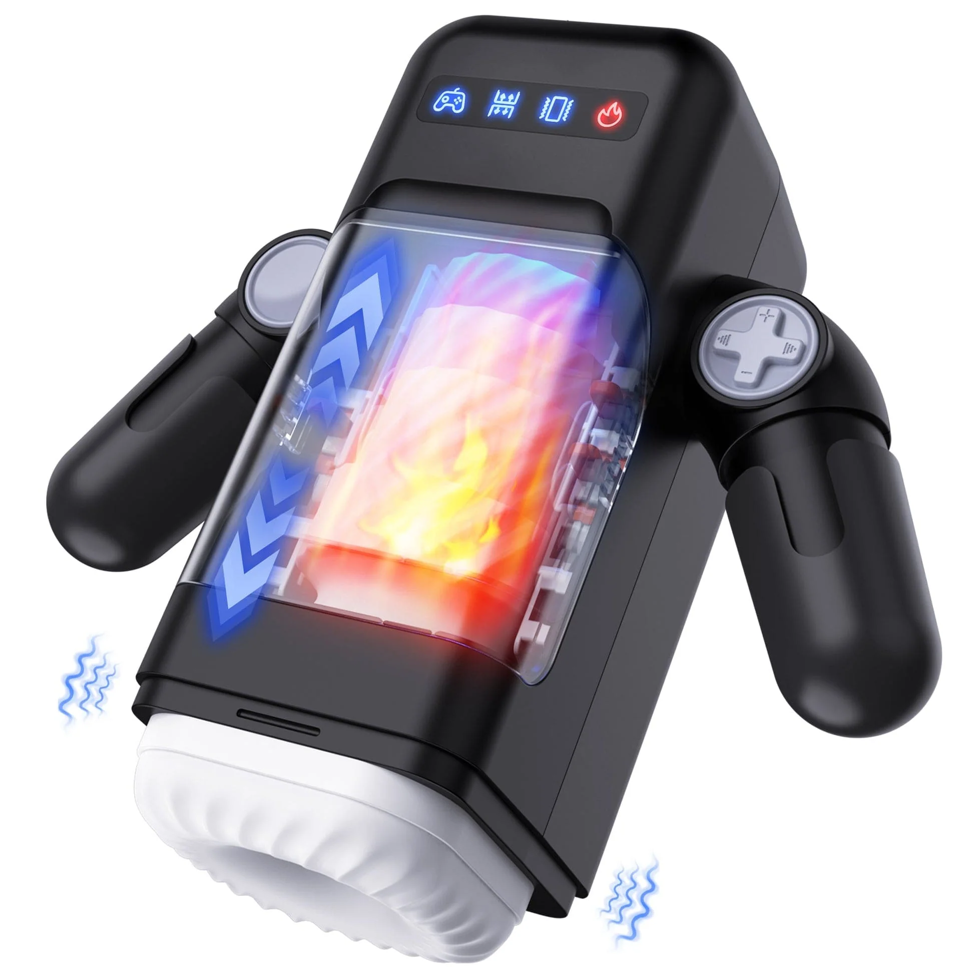 Male Masturbator - Thrust Vibration Masturbator With Heating Function - Image 2