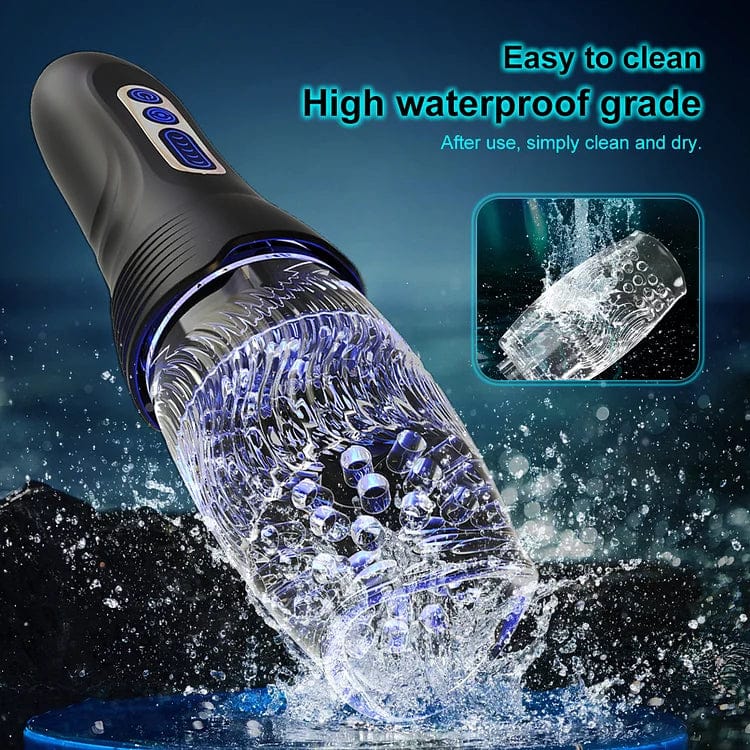 Gawk Gawk 3000 PRO Male Rose Thrusting Rotating And Vibrating Oral Sex Male Masturbator - Image 7