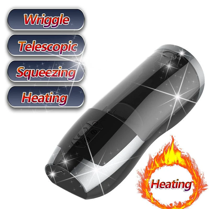 Heating Piston Electric Telescopic Full-automatic Male Masturbator - Image 3