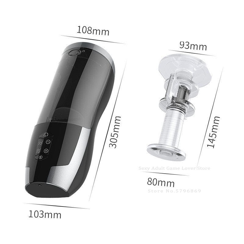 Heating Piston Electric Telescopic Full-automatic Male Masturbator - Image 6