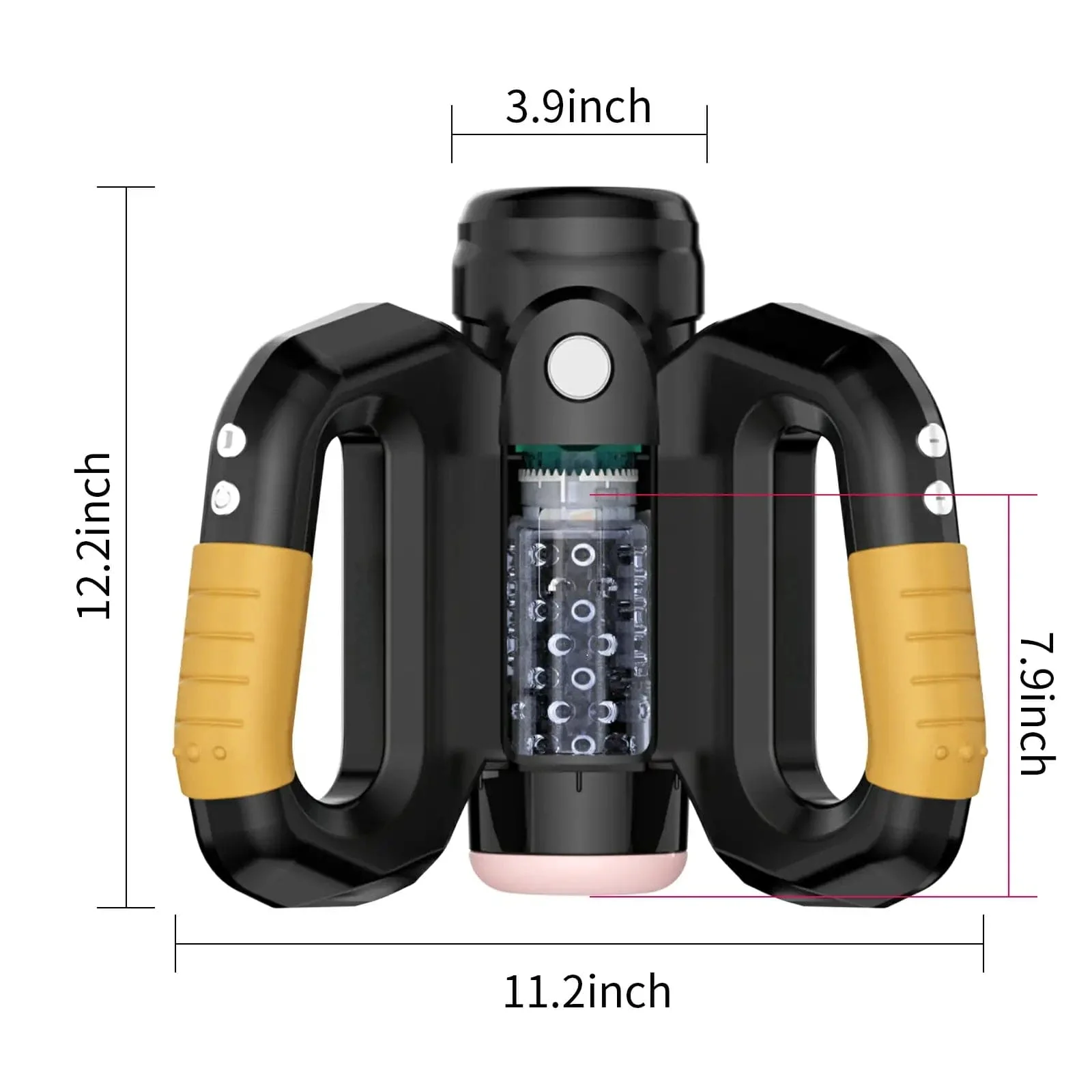 Hercules Grip Telescopic Rotating Male Masturbator - Image 7