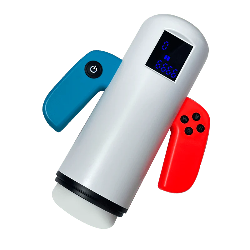 E-Sports Telescopic Sucking Vibrating Heating Male Masturbator