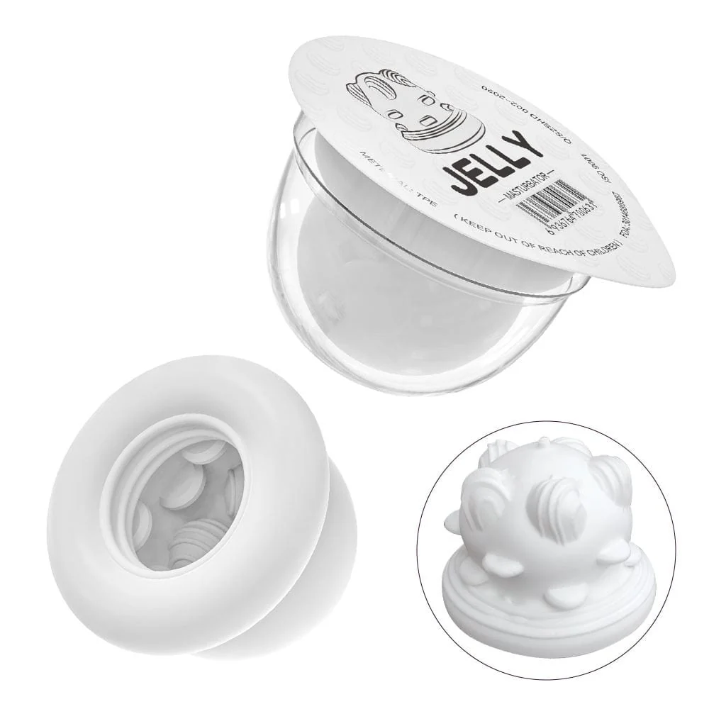 Jelly Soft Male Masturbator For Man Glans Stimulation