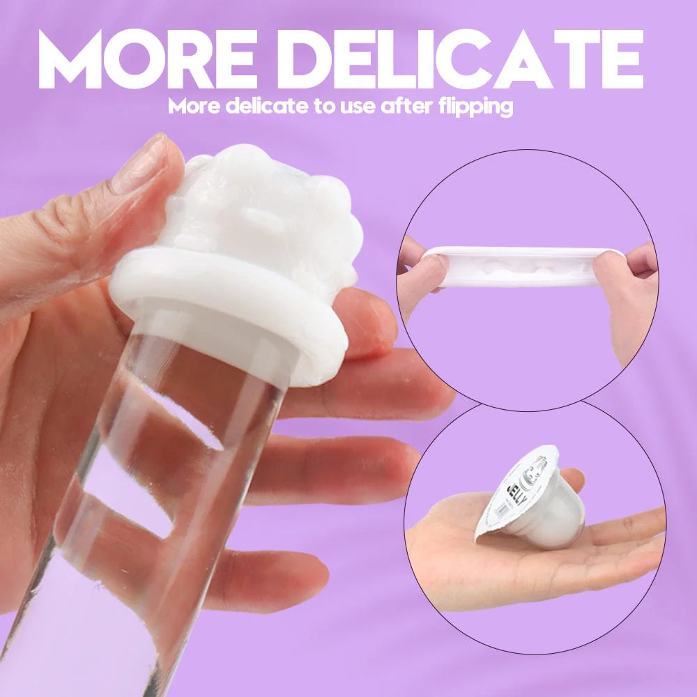 Jelly Soft Male Masturbator For Man Glans Stimulation - Image 2