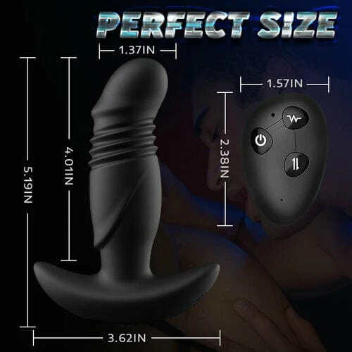 JOAIDA Prostate Massager with APP-remote control 3 Thrusts & 9 Vibrations - Image 4