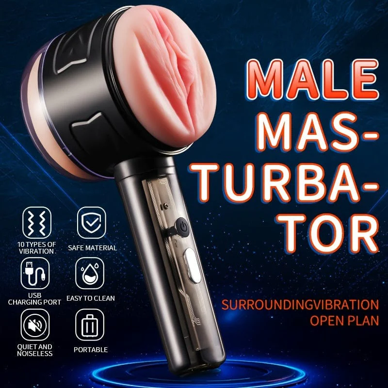Male Masturbator Handheld Fully Automatic Intelligent Frequency Conversion Male Masturbator - Image 3