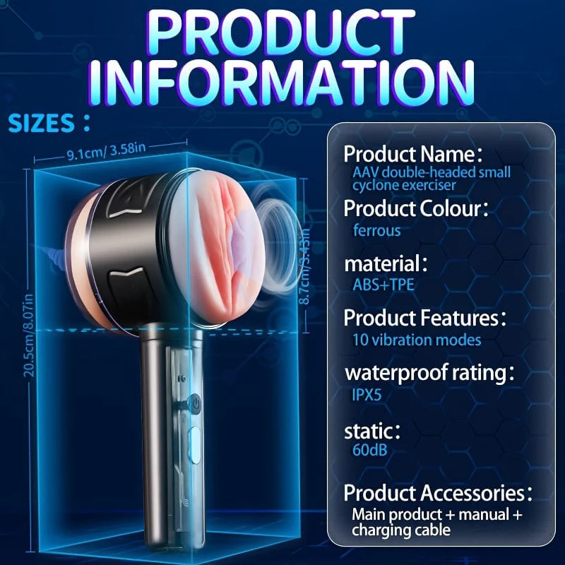 Male Masturbator Handheld Fully Automatic Intelligent Frequency Conversion Male Masturbator - Image 4