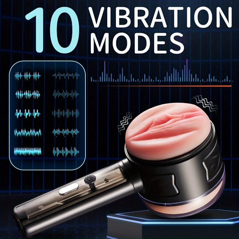 Male Masturbator Handheld Fully Automatic Intelligent Frequency Conversion Male Masturbator - Image 8