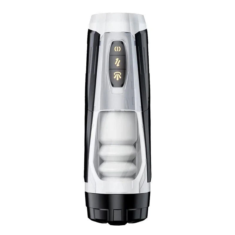Mecha Warrior Fully Automatic Aircraft Cup Male Telescopic Sucking And Pronouncing Masturbation Device