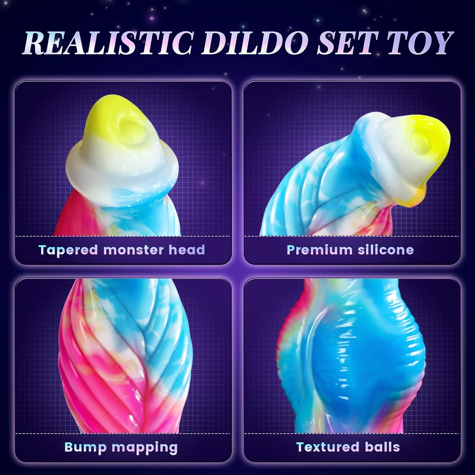 Phoenix 7 Thrusting Vibrating Big Sucker Monster Dildo 10.23 Inch - Image 8