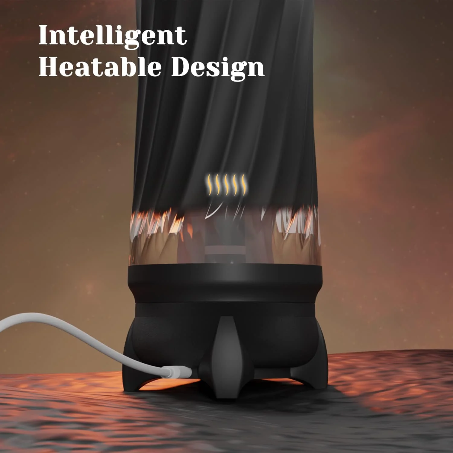 Rocket 3d Realistic Textured Electric Stroker With 5 Thrusting Rotating Modes - Image 10