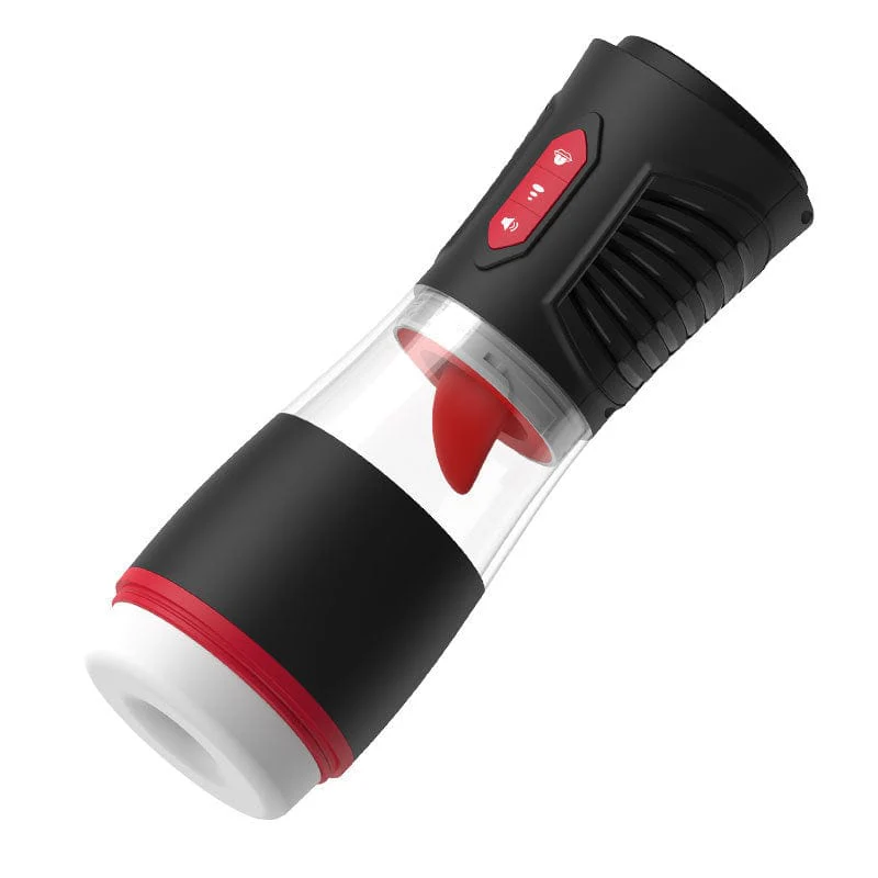 4 Sucking Modes Penis Cup 7 Tongue Licking Male Masturbator Cup - Image 6