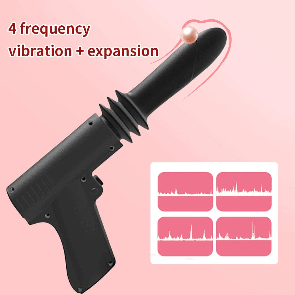 Woman Telescopic Vibrator Men G Spot Anal Pussy Dildo Toy - Image 3