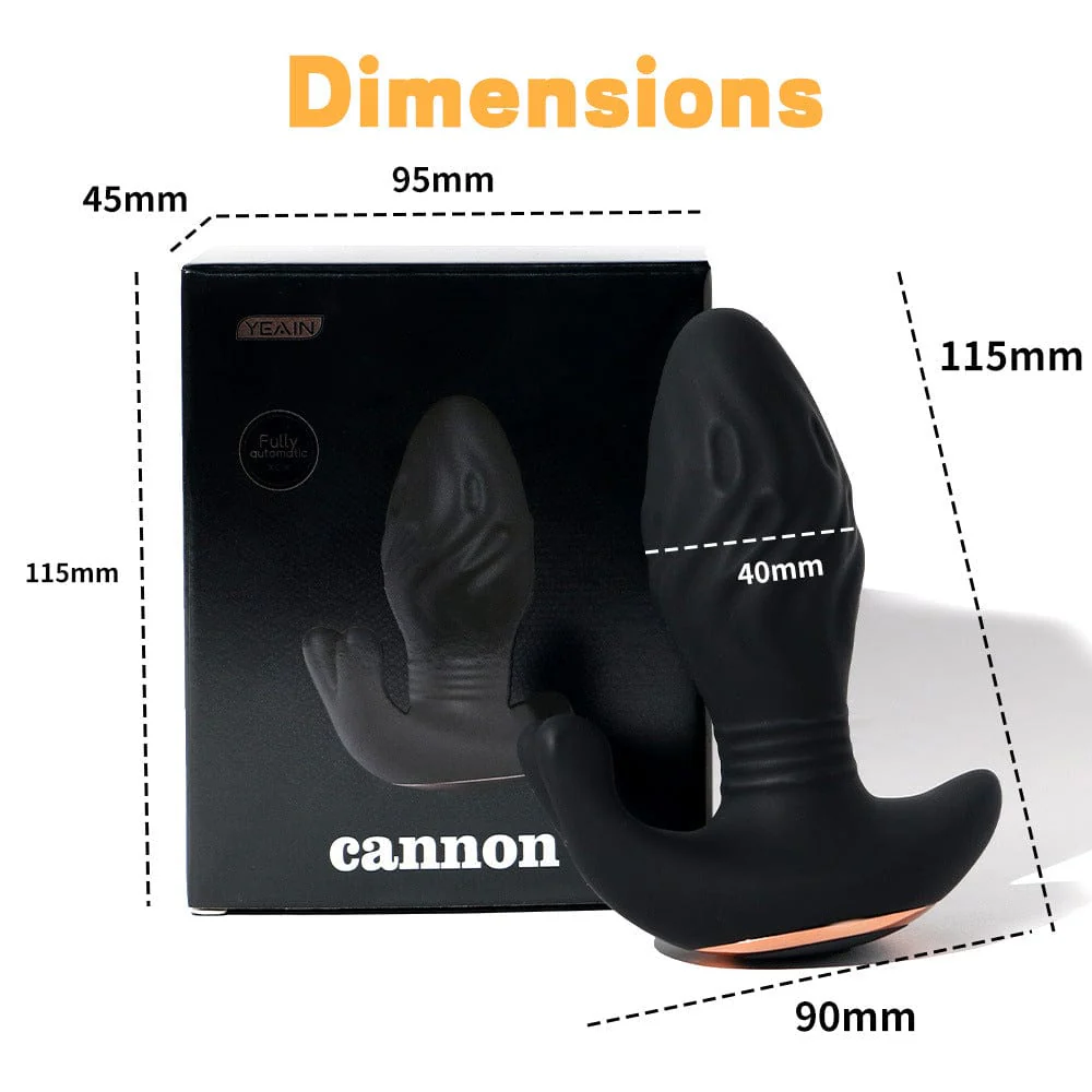 Male Prostate Massager Telescopic Vibration Anal Masturbator Anal Plug - Image 9