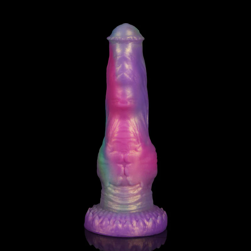 Mixed Color Monster Dildo Auto Thrusting Sex Machine With Suction Cup Base - Image 5