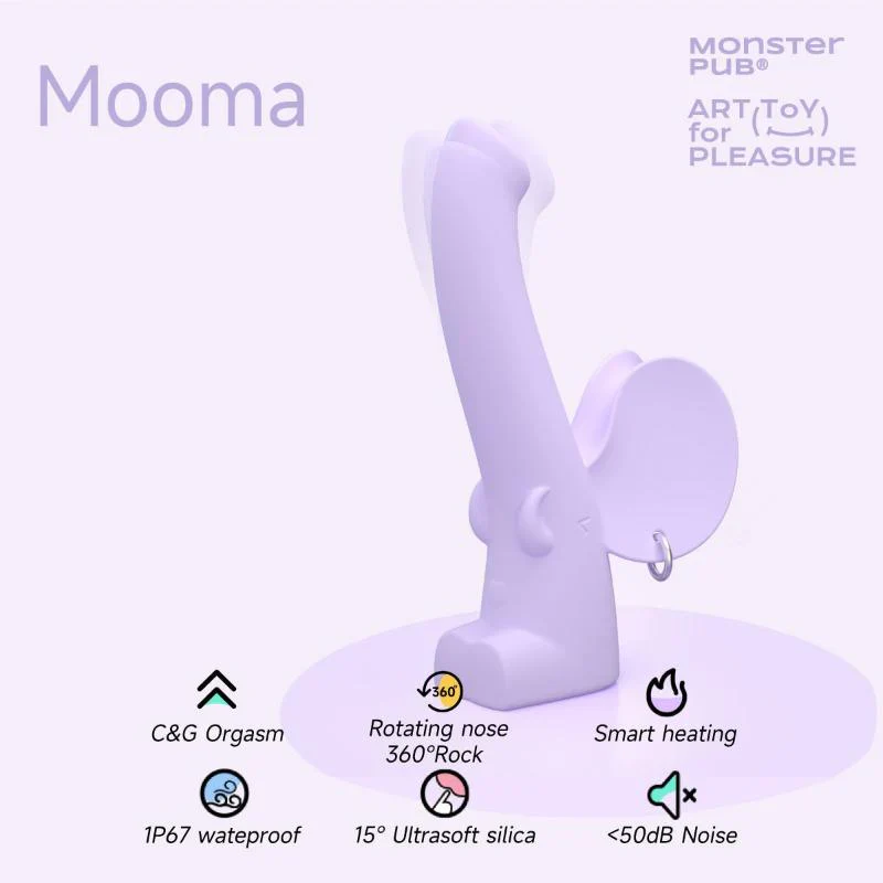 MOOMA Smart 360°Rotating Heating G Spot Vibrator - Image 2