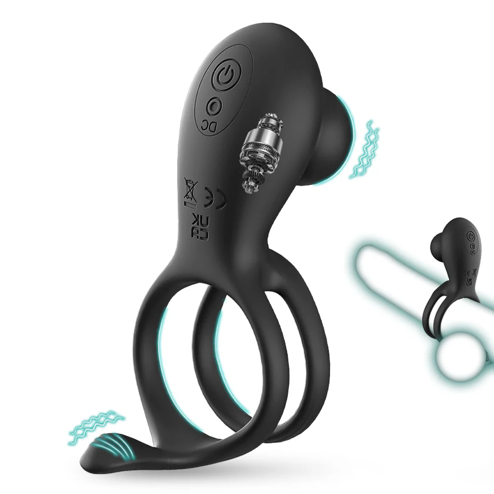 Morgana Silicone Vibrating Penis Rings - Image 11
