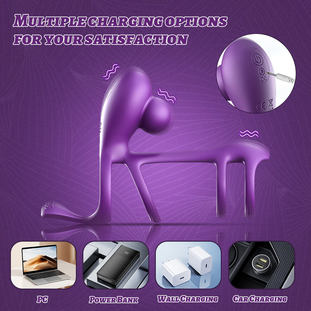 Morgana Silicone Vibrating Penis Rings - Image 6