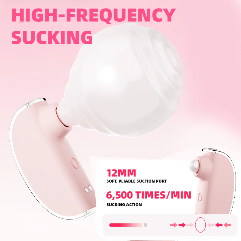 Musical Instrument Shape Discreet 2-in-1 Clitoral Suction Vibrator - Image 3