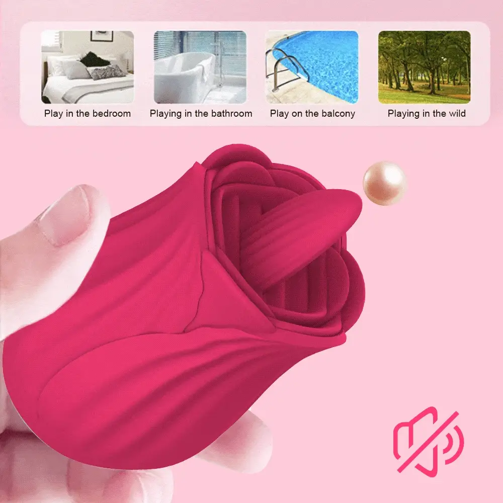 New Rose Tongue-licking Vibrator - Image 6
