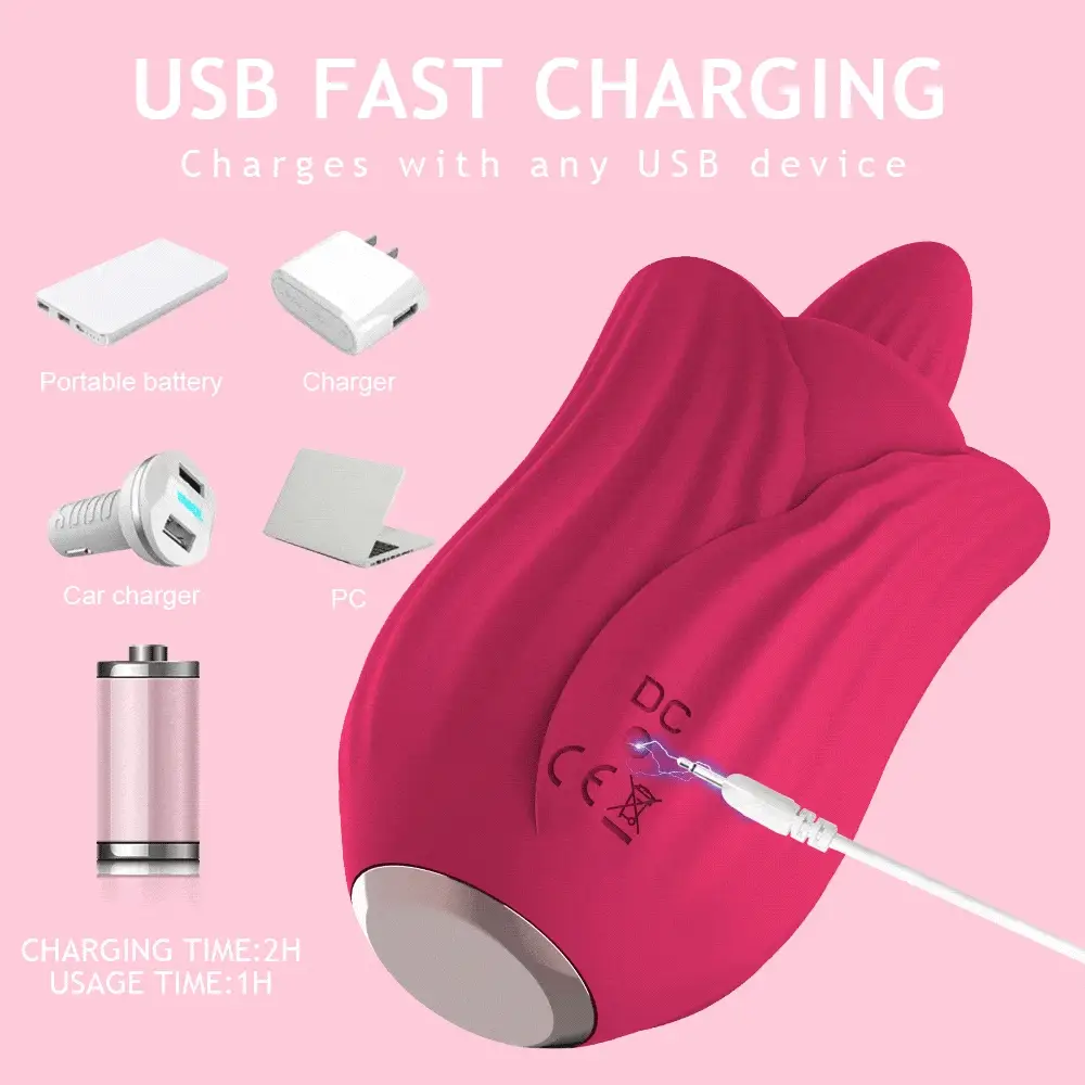 New Rose Tongue-licking Vibrator - Image 7